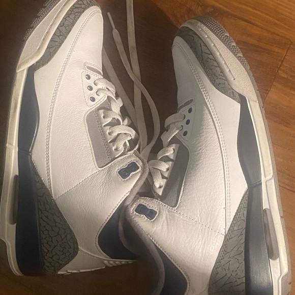 Size 9.5 - Air Jordan 3 Retro Midnight Navy - Picture 1 of 3